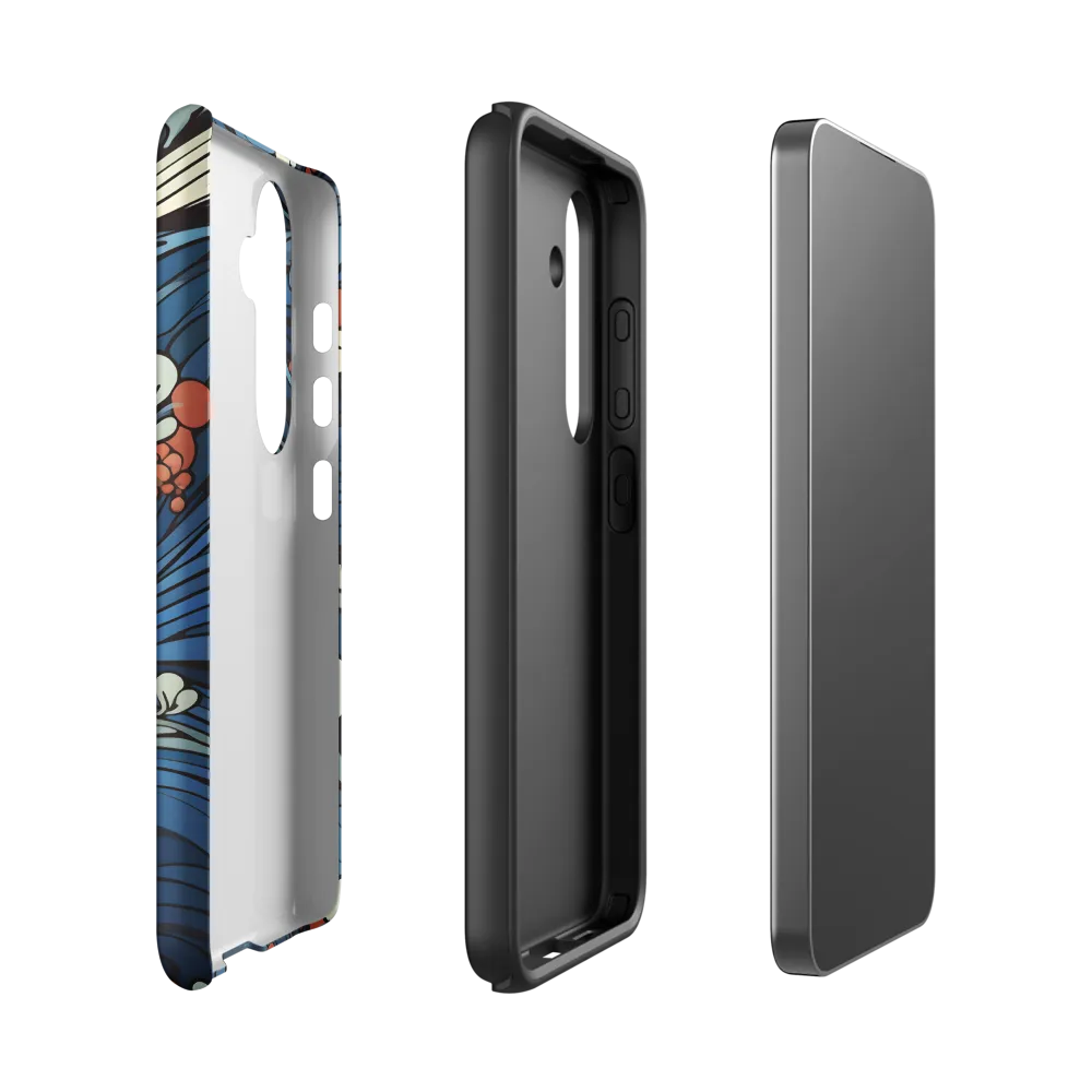 Nature's Elegance: An Oceanic Tapestry | Phone Case |  S24 | Tough Case | Matte
