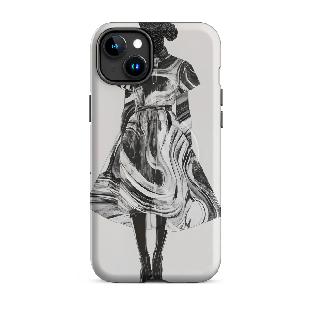 Whirls of Elegance: A Contemporary Fashion Design