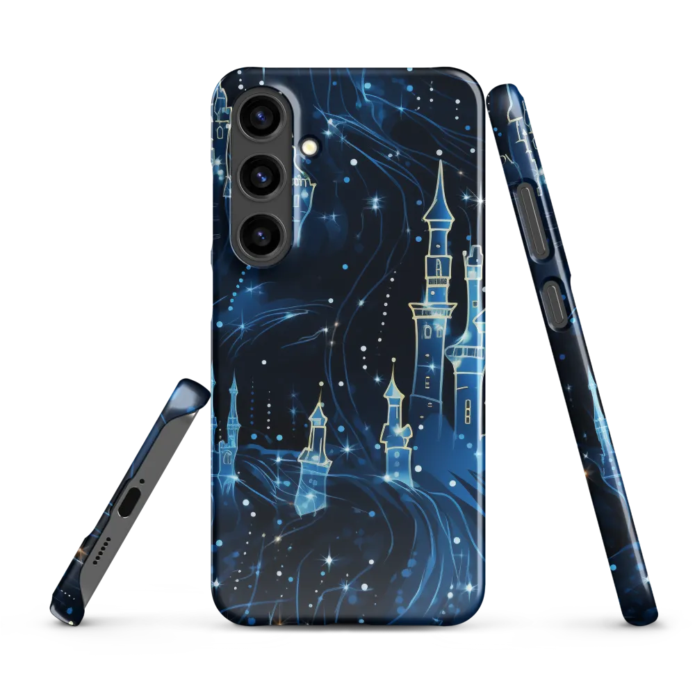 Dreamy Castles in a Starry Sky | Phone Case |  S24 Plus | Snap Case | Glossy