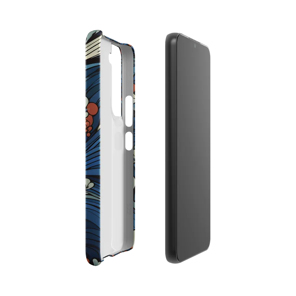 Nature's Elegance: An Oceanic Tapestry | Phone Case |  S22 | Snap Case | Matte