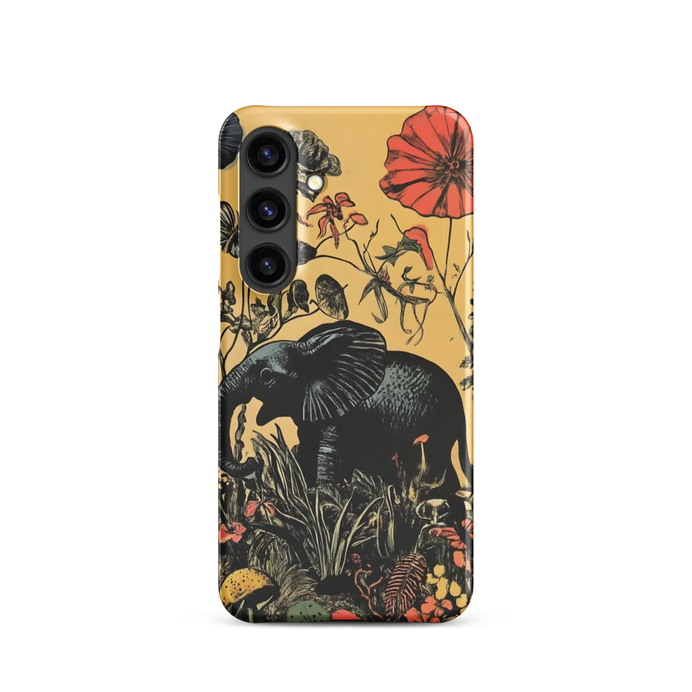 Floral Majesty: The Elephant's Sanctuary