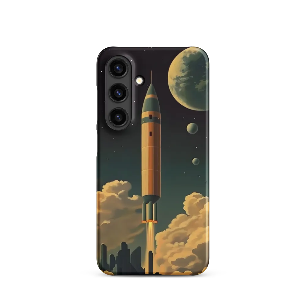 Journey Through the Cosmic Frontier | Phone Case |  S24 | Snap Case | Matte
