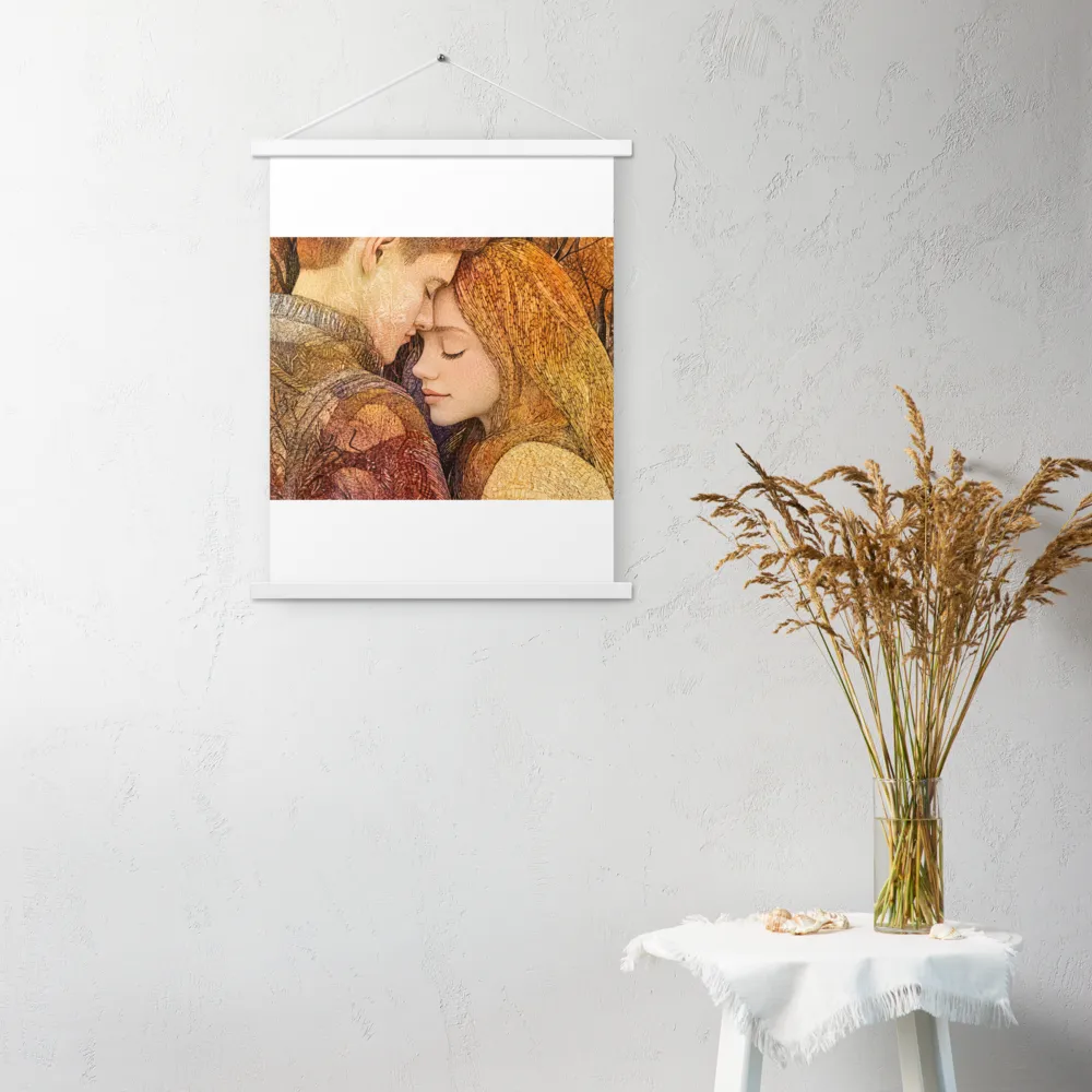 Embrace of Autumn | Poster With White Wood Hanger | 18″×24″