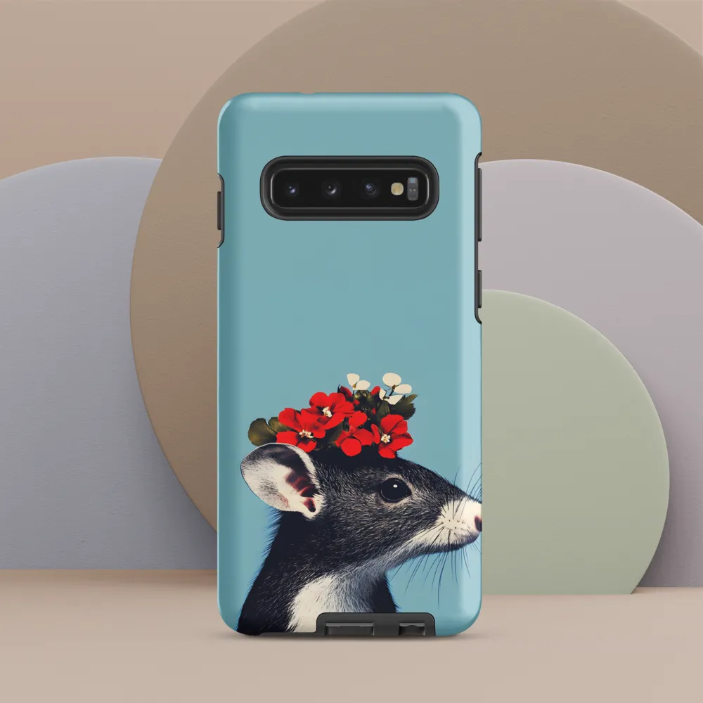 Whimsical Flora: A Mouse's Floral Crown