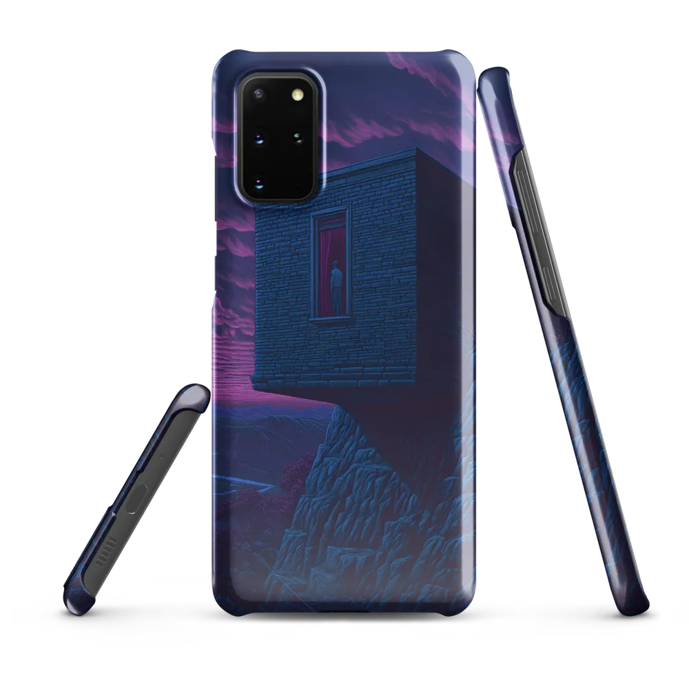 Solitude by the Edge | Phone Case |  S20 Plus | Snap Case | Glossy