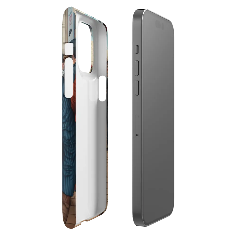 Caught in Tension | Phone Case |  14 Pro Max | Snap Case | Matte