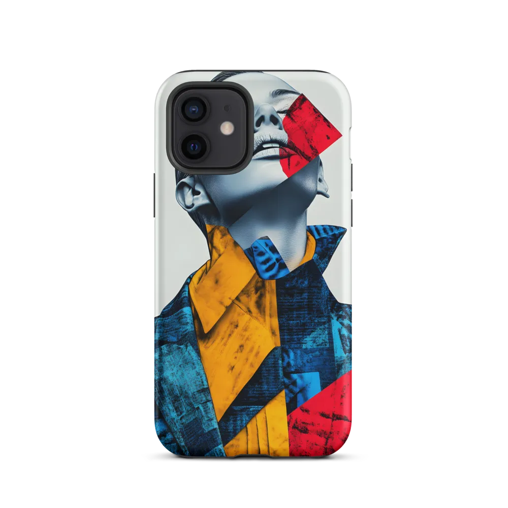 Fragmented Confidence: A Surreal Fashion Portrait