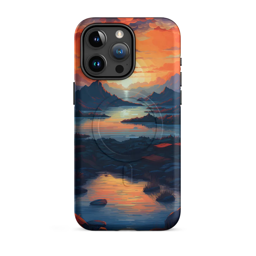 Ethereal Evening: A Digital Dusk