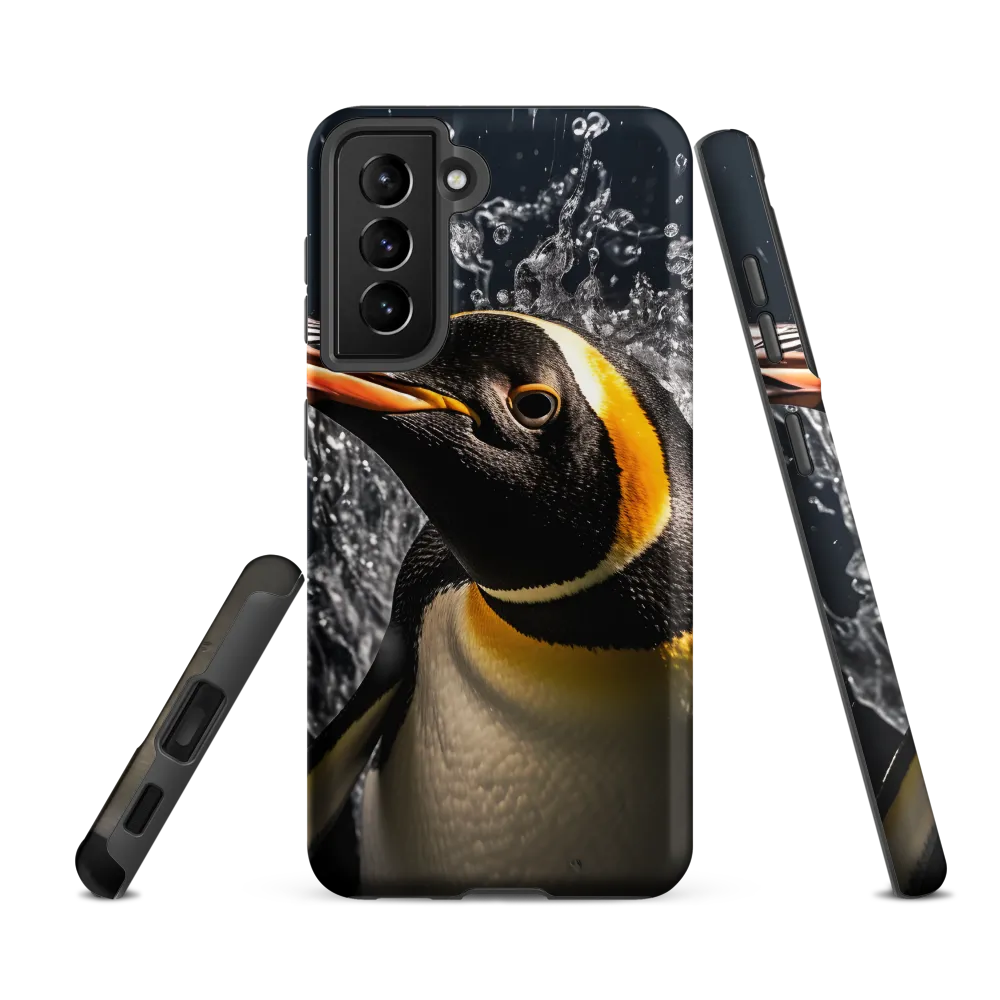 Emerging Majesty: The Penguin in Motion