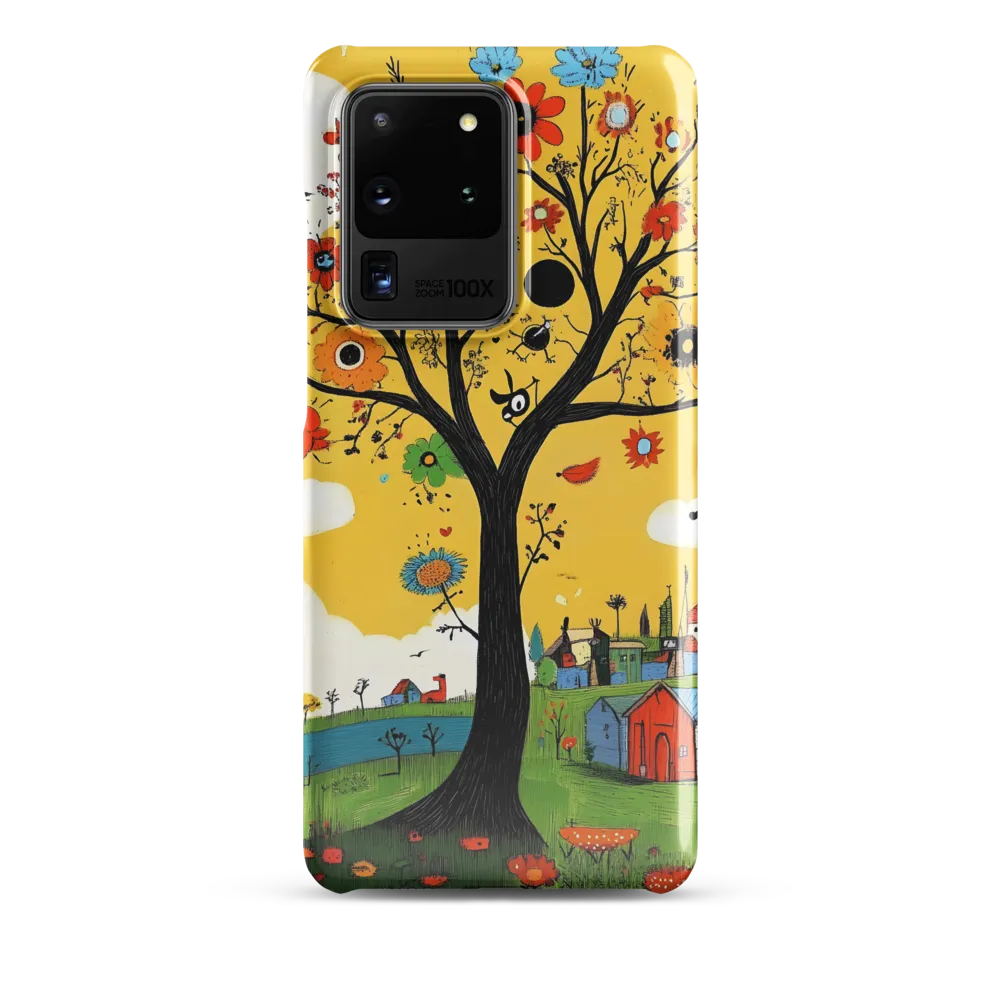 Whimsical Blooms of Life | Phone Case |  S20 Ultra | Snap Case | Glossy