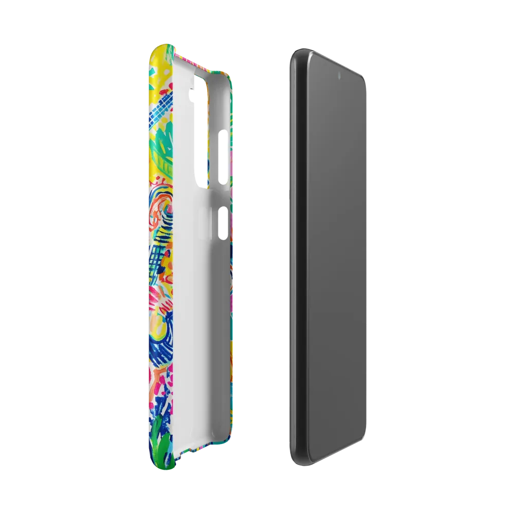 Joyful Duet: A Celebration of Music | Phone Case |  S21 | Snap Case | Matte
