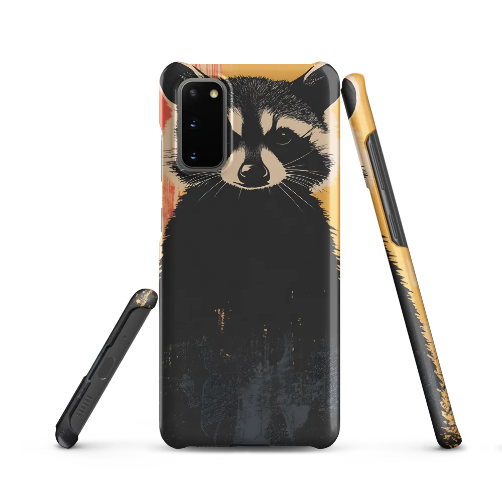 Whimsical Raccoon Portrait