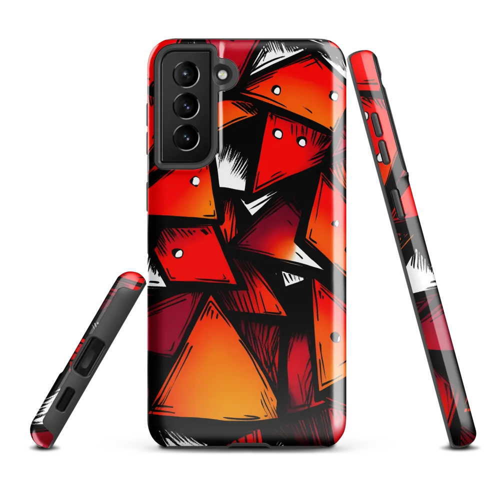 Dynamic Geometry of Red and Orange