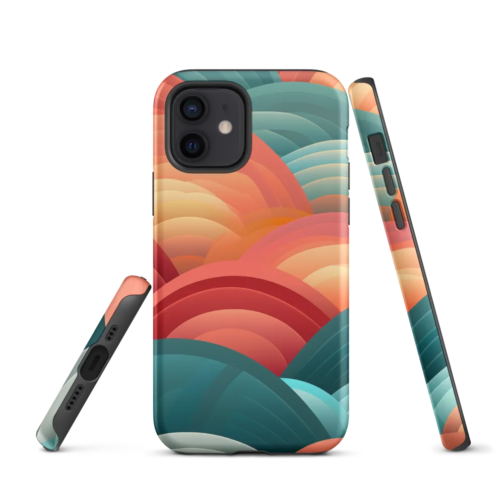 Rhythms of the Waves | Phone Case |  12 | Tough Case | Matte