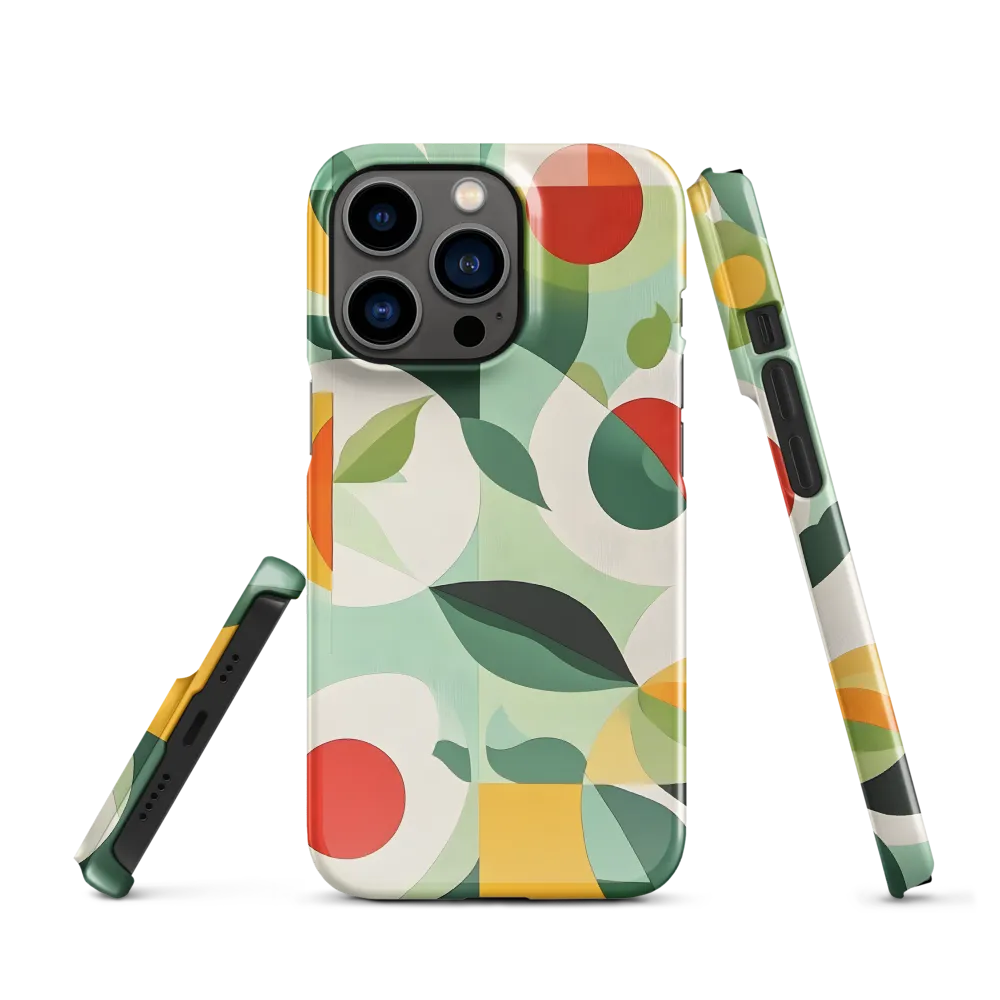 Harmony in Shapes: A Playful Abstract Design