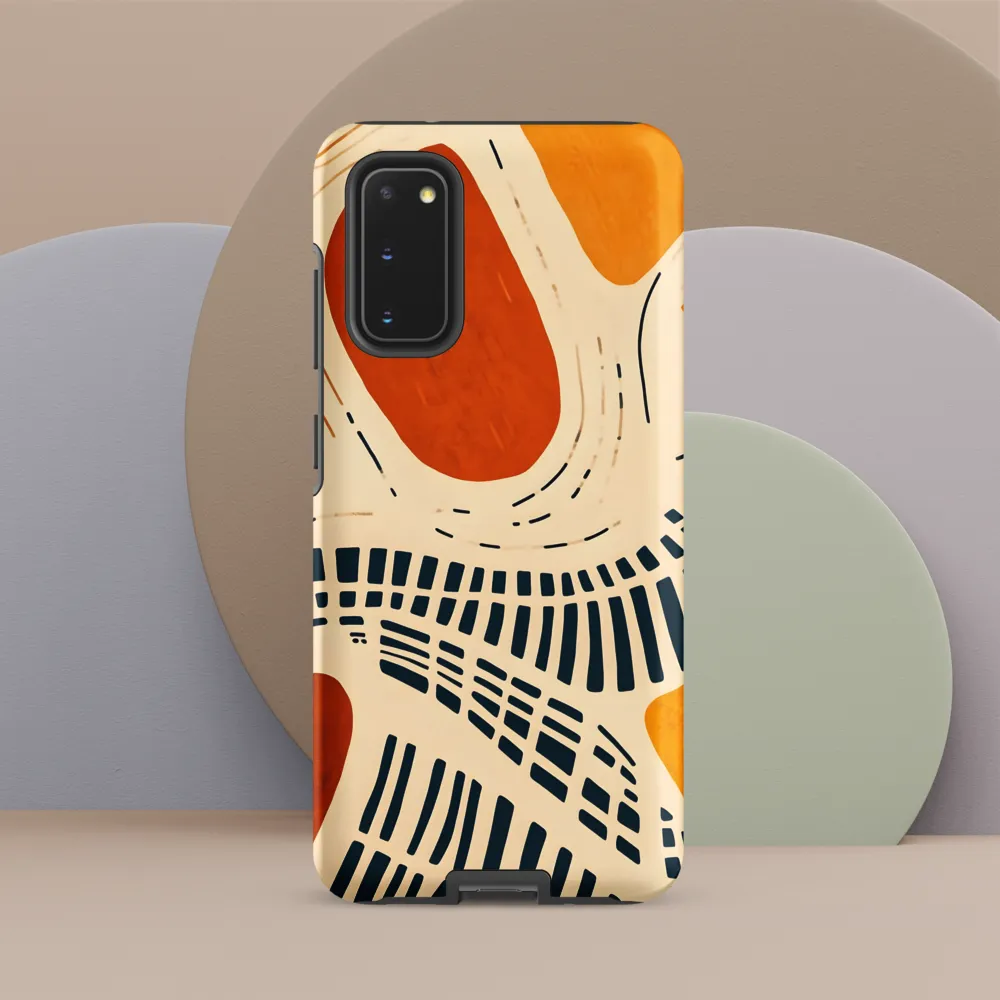 Urban Patterns in Harmony | Phone Case |  S20 | Tough Case | Matte