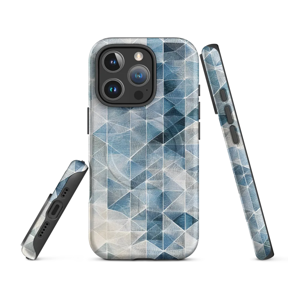 Geometric Harmony in Blue