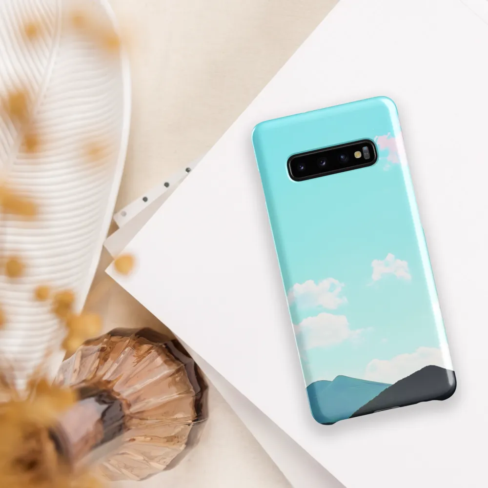 Tranquil Peaks | Phone Case |  S10 Plus | Snap Case | Glossy