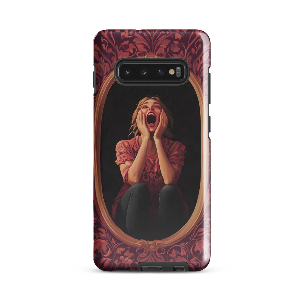 Portrait of Anguish | Phone Case |  S10 Plus | Tough Case | Glossy