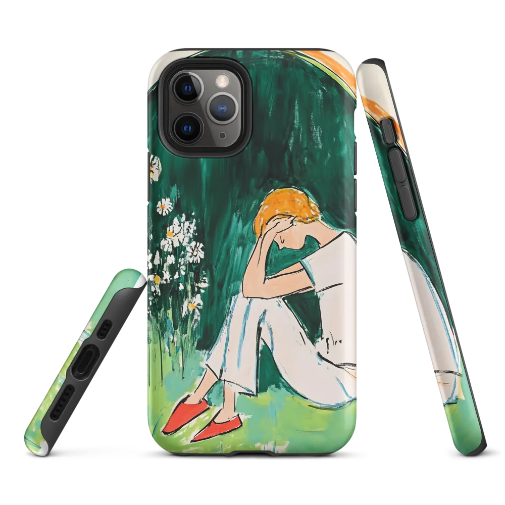 Silent Sorrow | Phone Case |  11 Pro | Tough Case | Matte