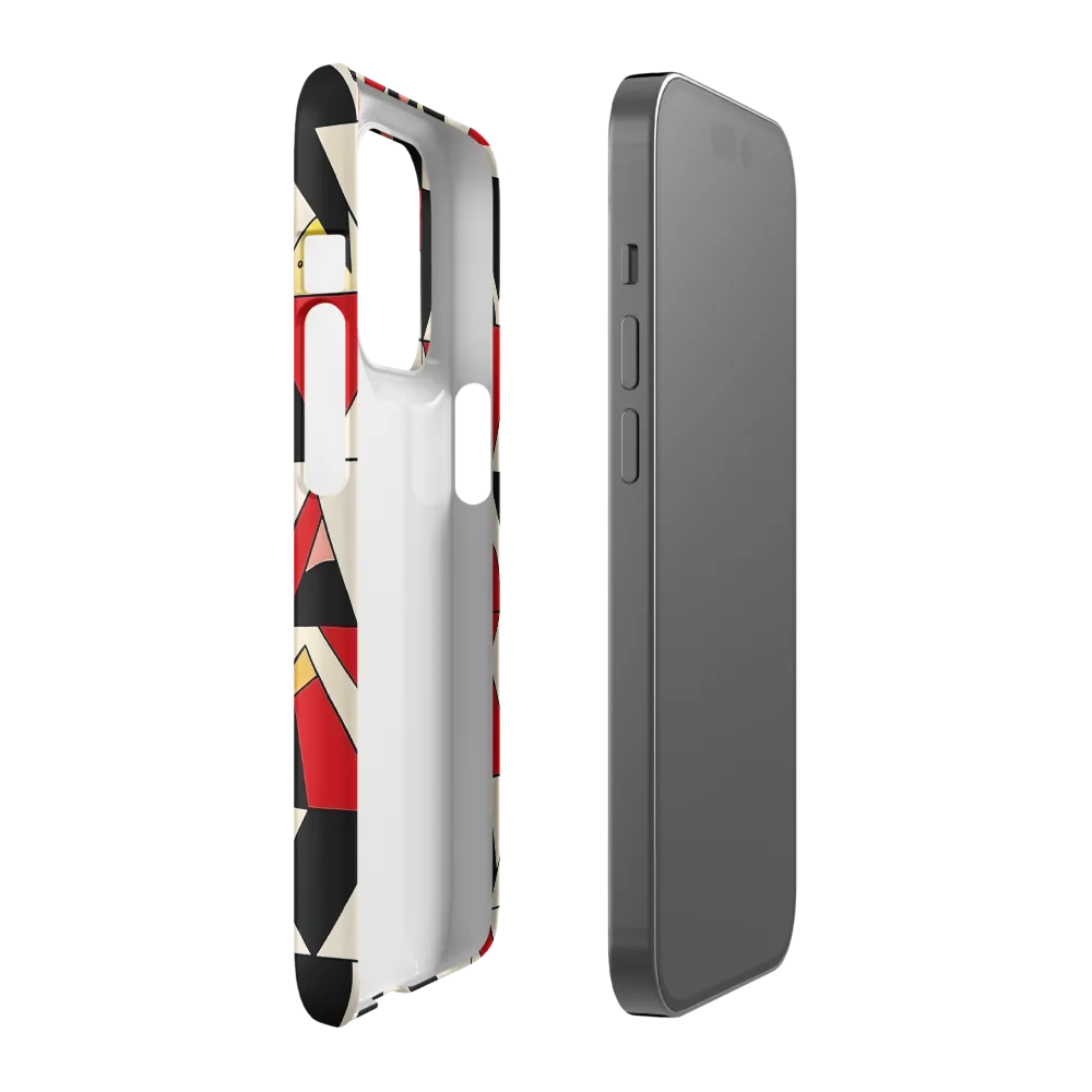Dynamic Geometric Harmony | Phone Case |  14 Pro | Snap Case | Matte