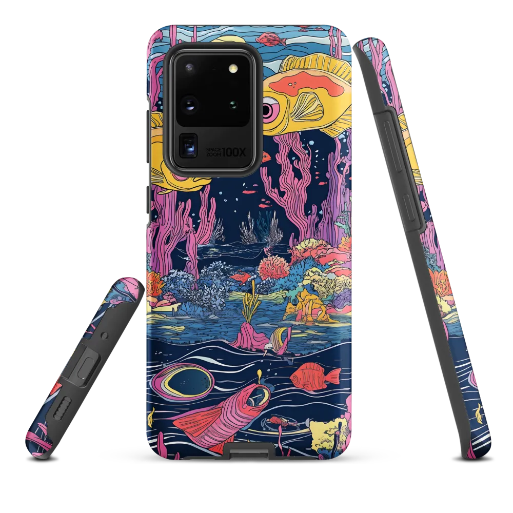Underwater Dreamscape: A Playful Encounter