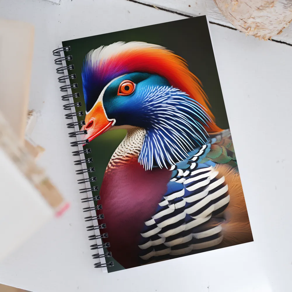 The Majestic Mandarin | Spiral Notebook