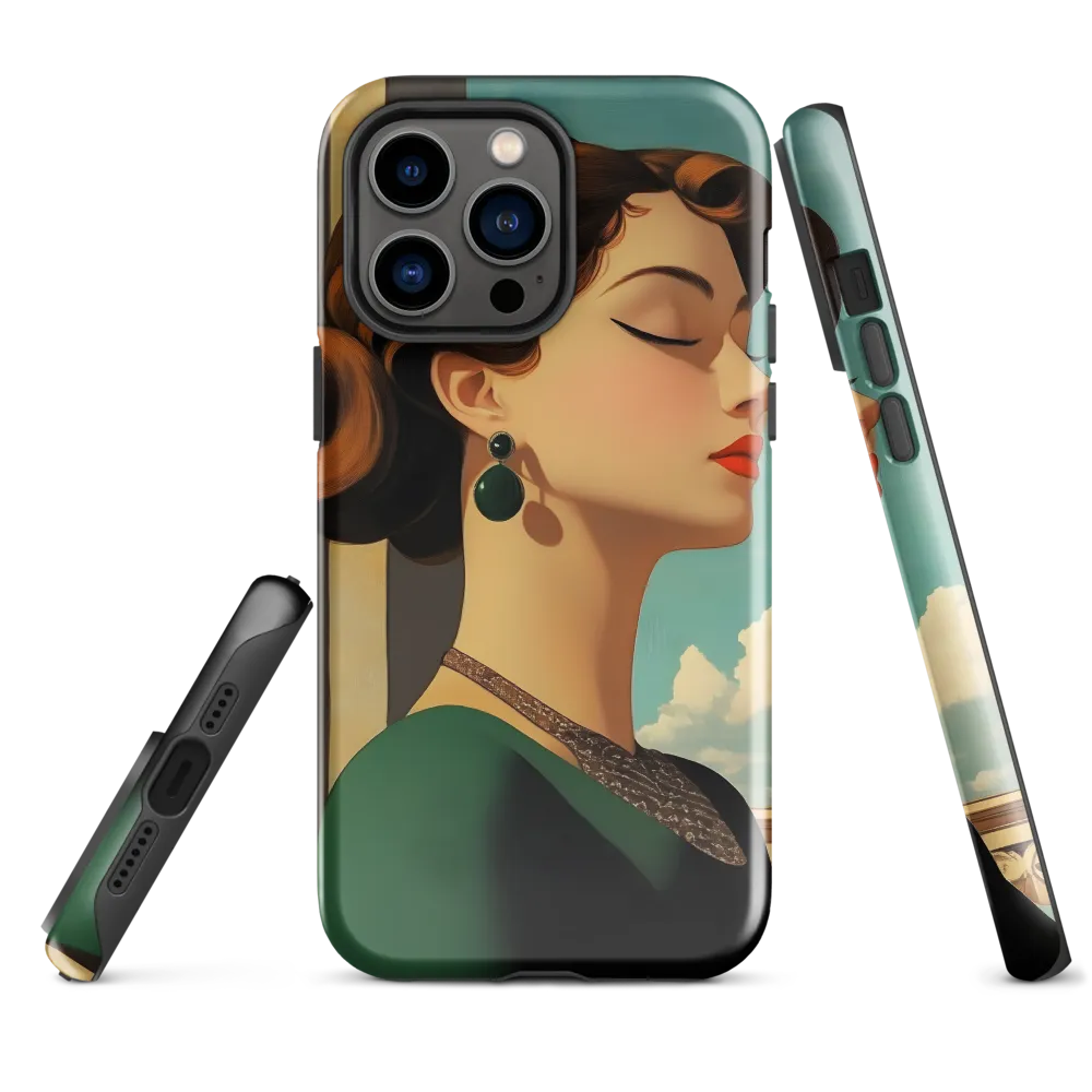 Elegance in Art Deco: A Portrait of Grace