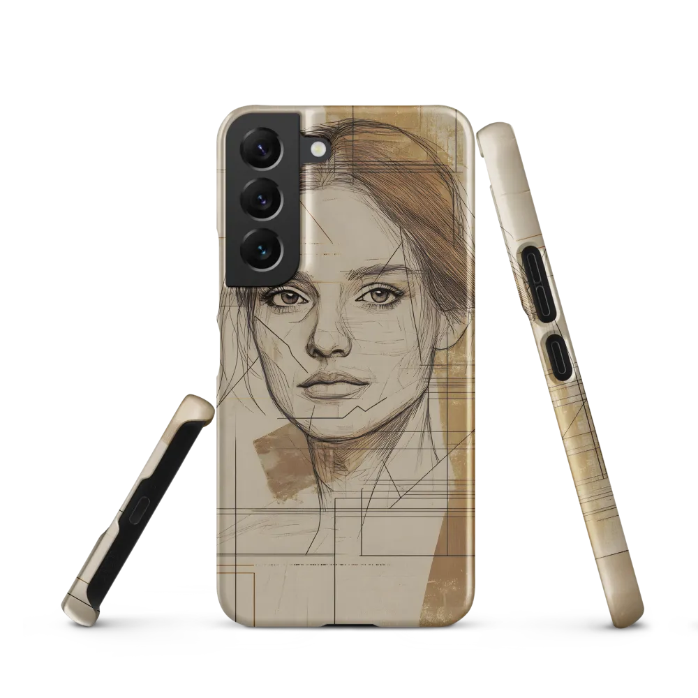 Geometric Elegance: A Modern Portrait