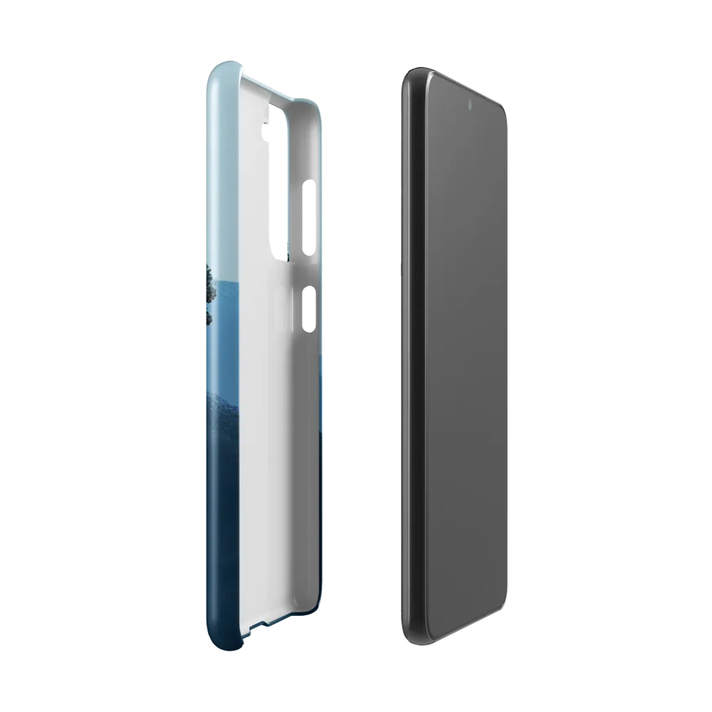Solitude in Blue | Phone Case |  S21 | Snap Case | Glossy