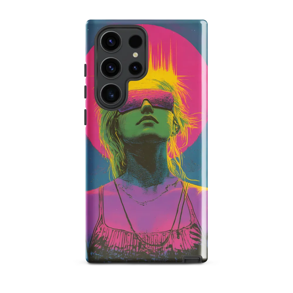 Neon Dreams: Portrait of a Modern Muse