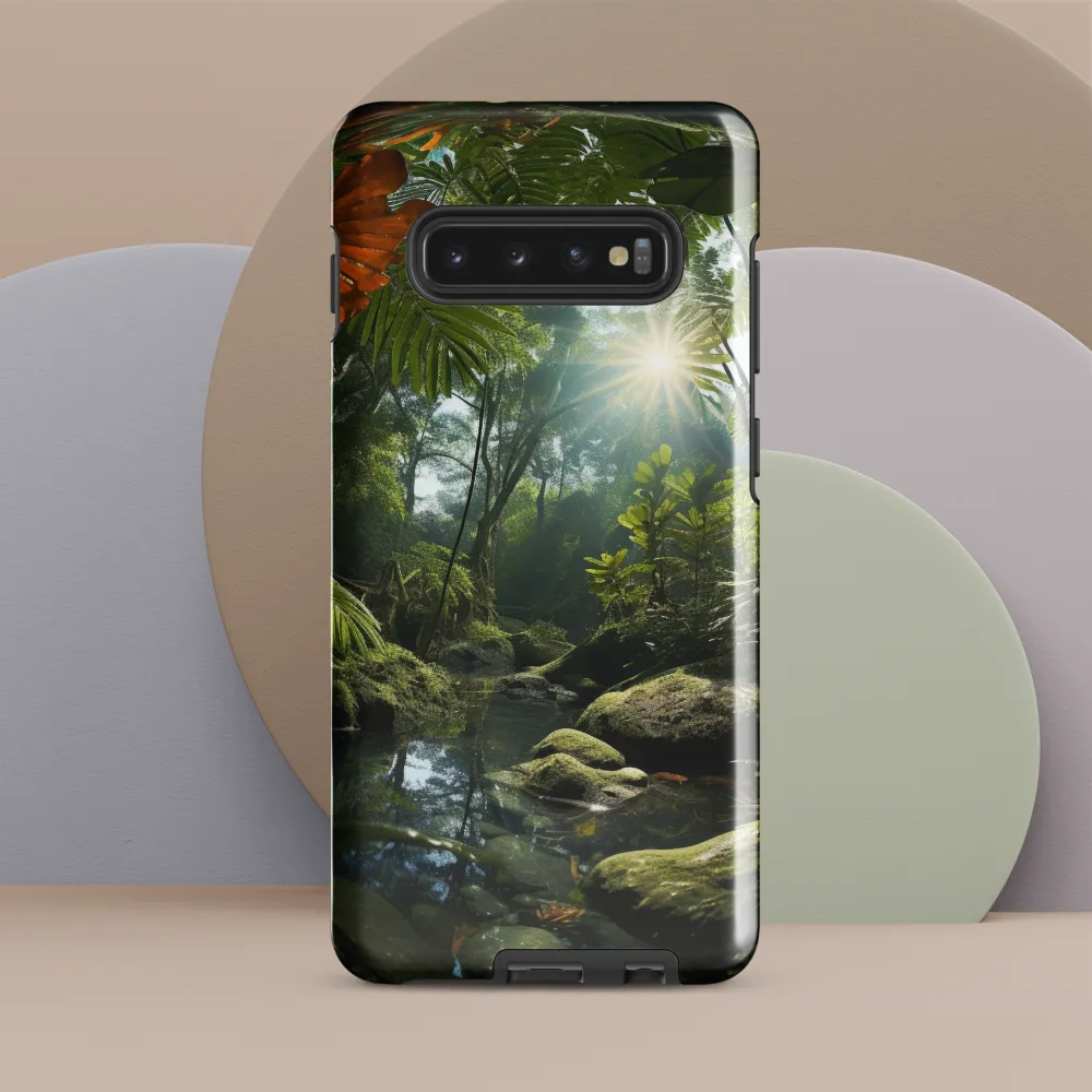 Whispers of the Jungle | Phone Case |  S10 Plus | Tough Case | Glossy