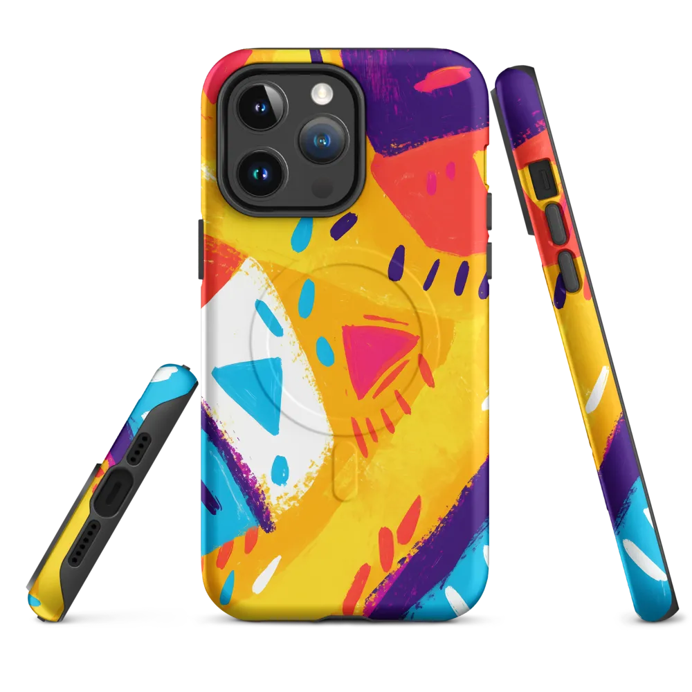 Playful Geometries | Phone Case |  14 Pro Max | MagSafe® Tough Case | Matte