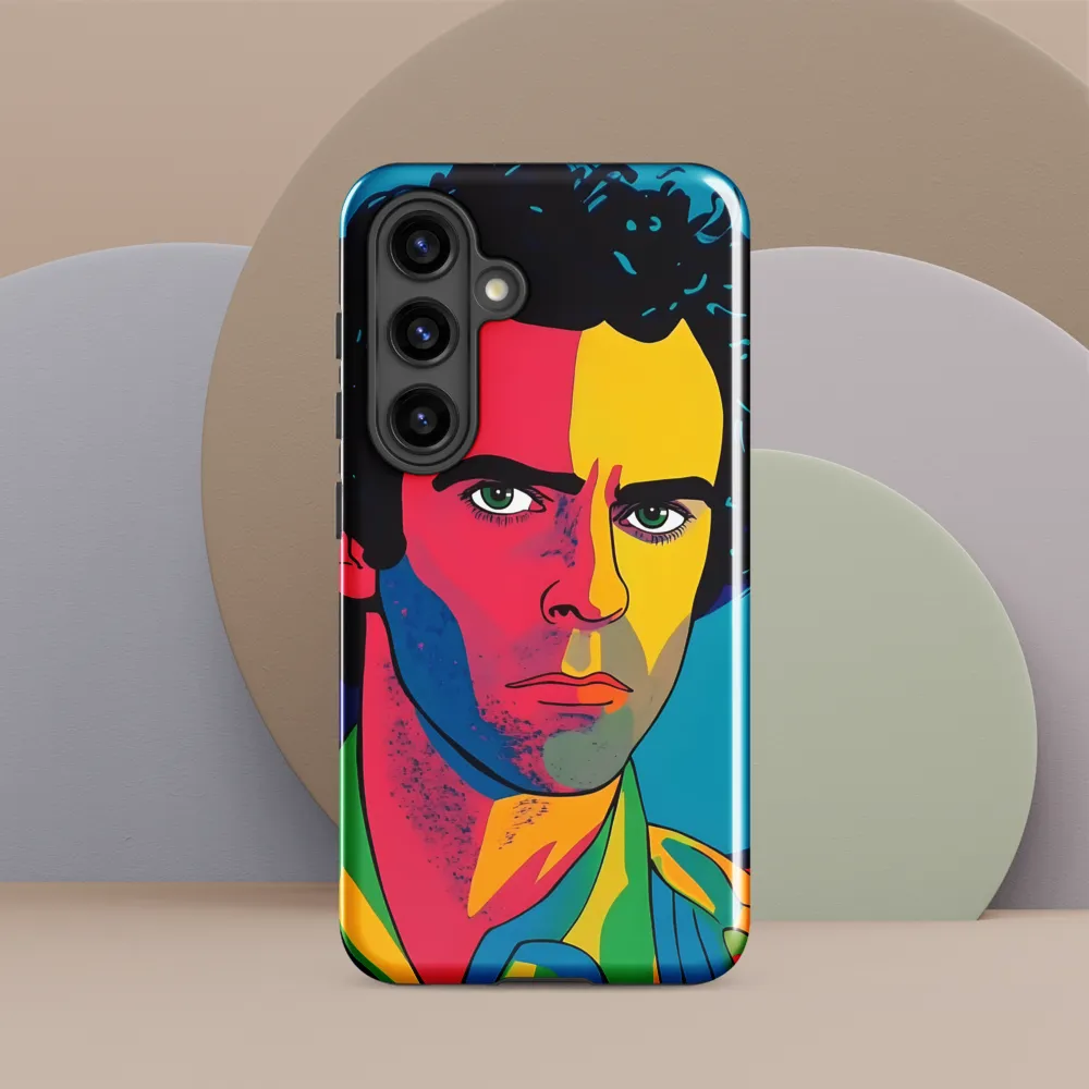 Electric Visage: A Portrait of Vibrance