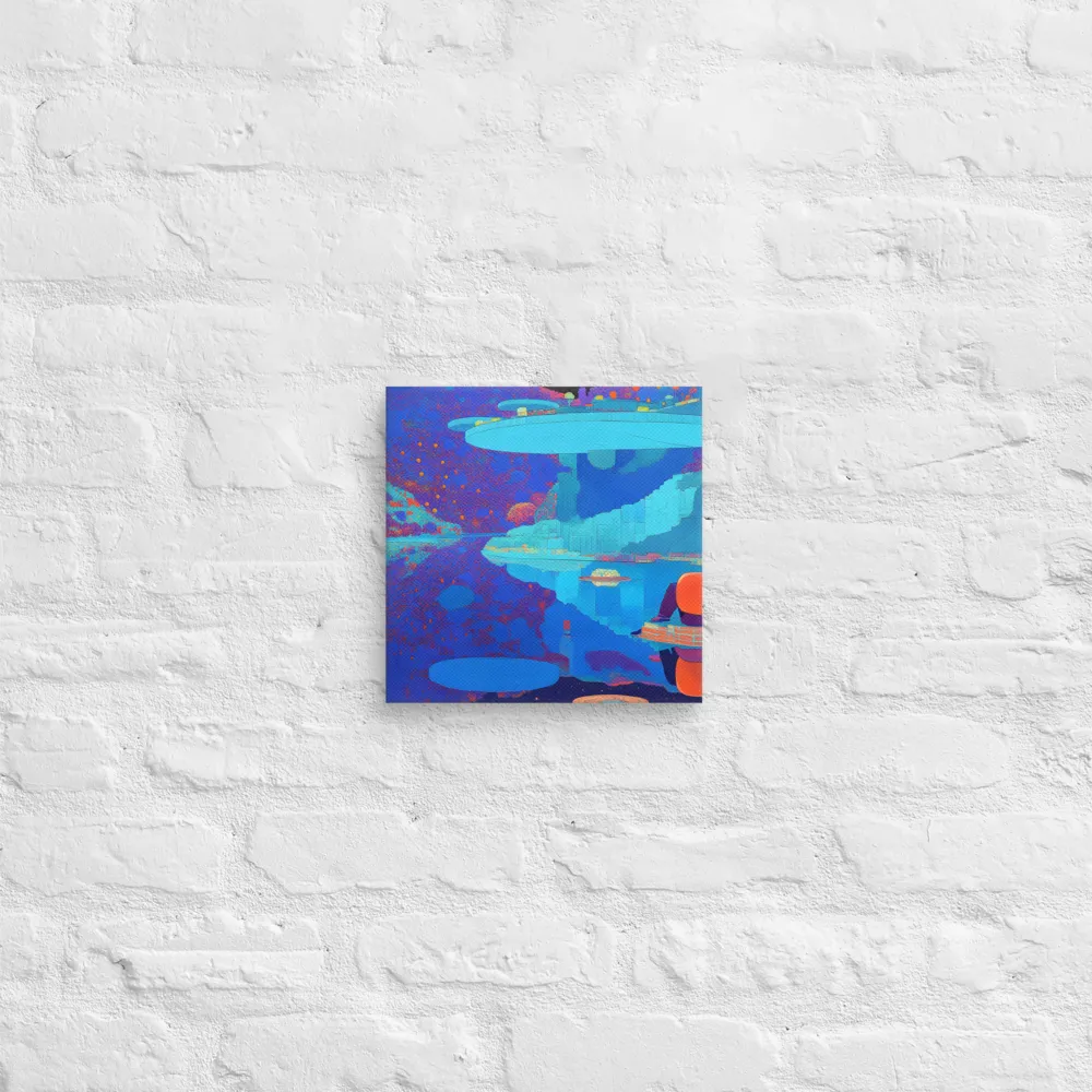 Reflections of Serenity | Canvas | 10″×10″