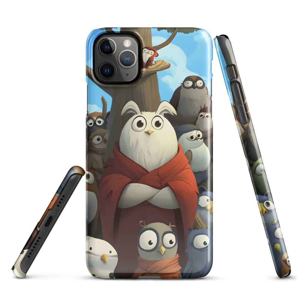 The Gathering of Owls | Phone Case |  11 Pro Max | Snap Case | Glossy