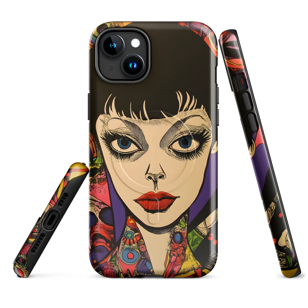 Bold Expression of Youth | Phone Case |  15 Plus | MagSafe® Tough Case | Glossy