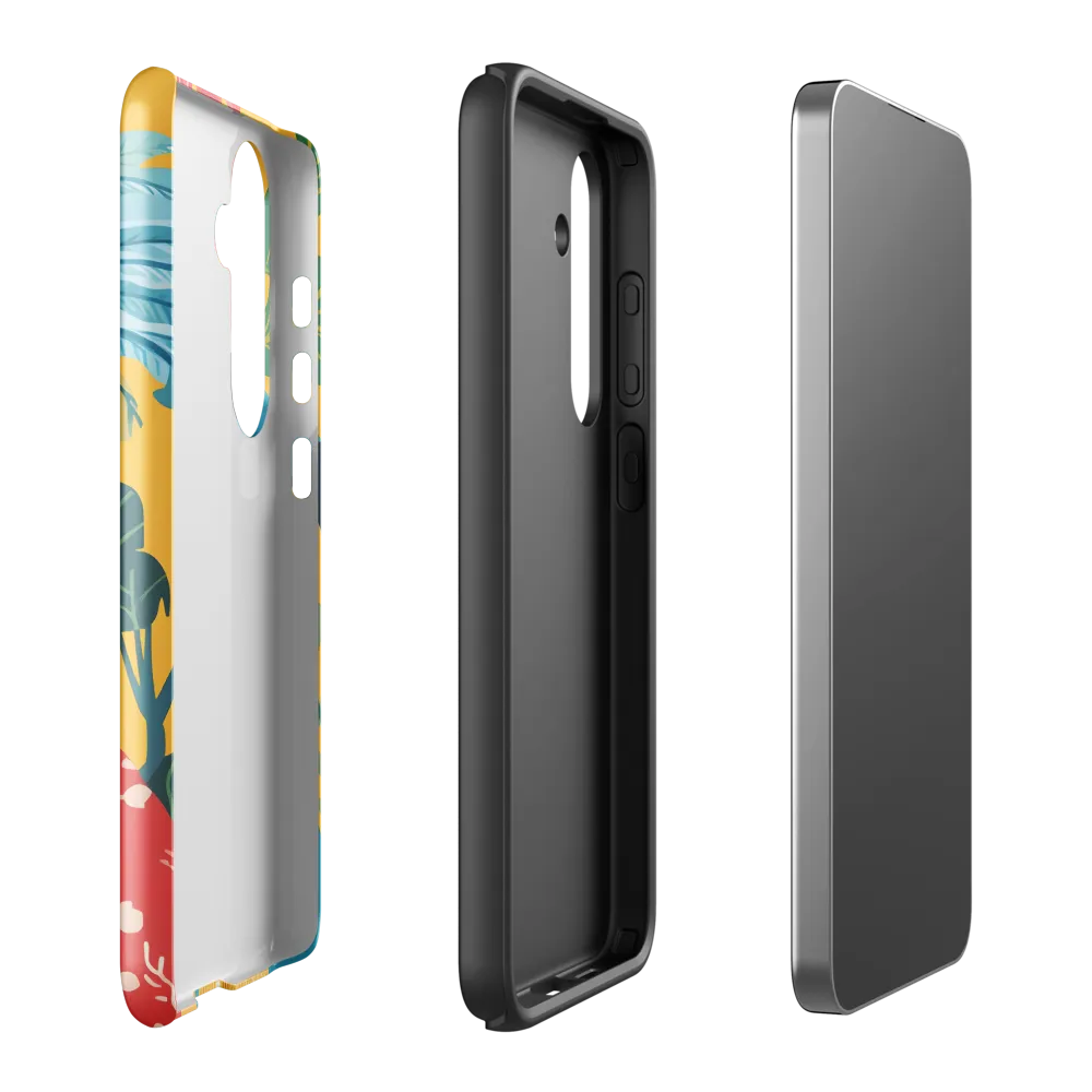 The Regal Parrot: A Celebration of Color | Phone Case |  S24 Plus | Tough Case | Glossy