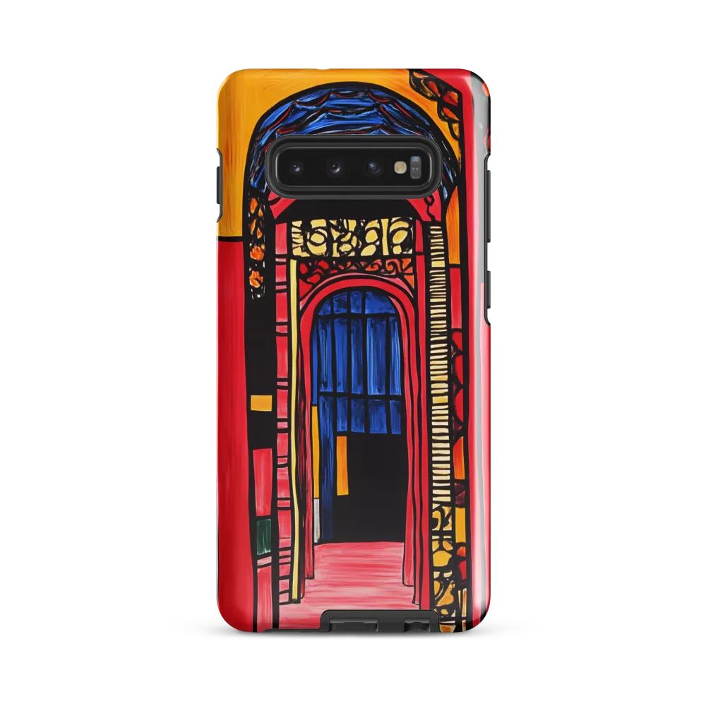 Vibrant Arches | Phone Case |  S10 Plus | Tough Case | Glossy