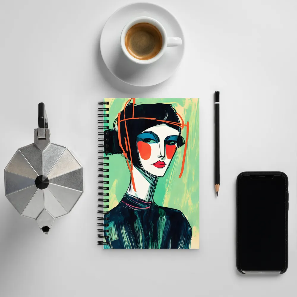 Bold Elegance | Spiral Notebook