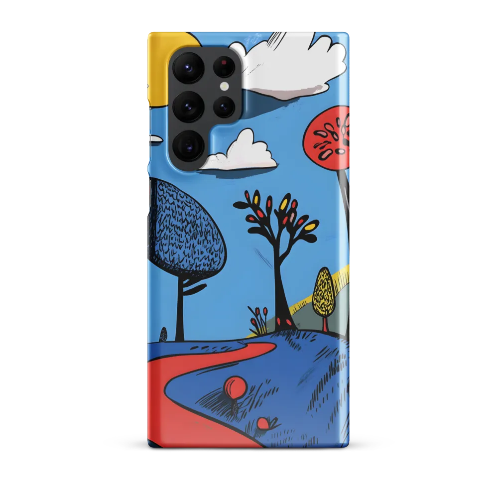 A Playful Journey Through Whimsical Woods | Phone Case |  S22 Ultra | Snap Case | Glossy
