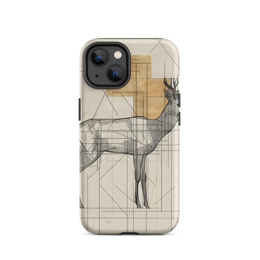 Geometric Elegance: The Majestic Deer