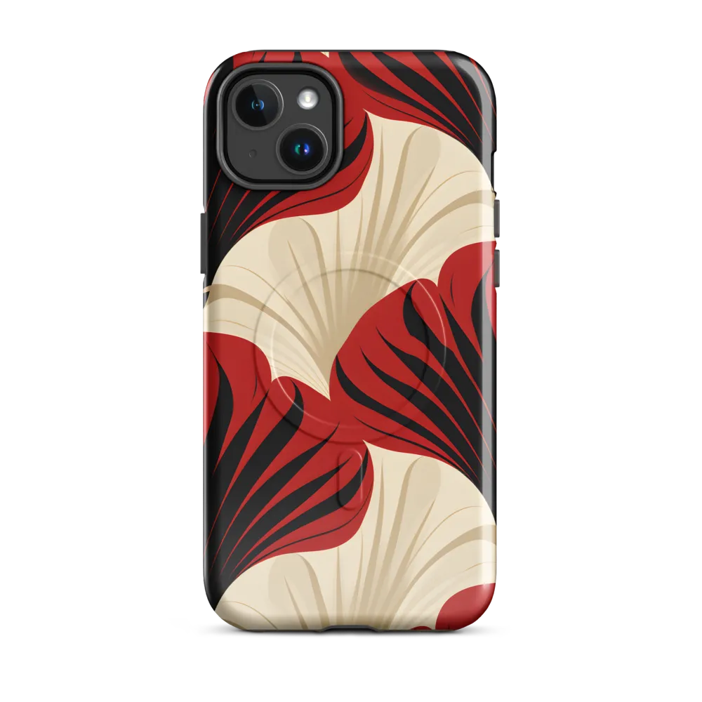Elegance in Bloom: An Art Deco Floral Reverie