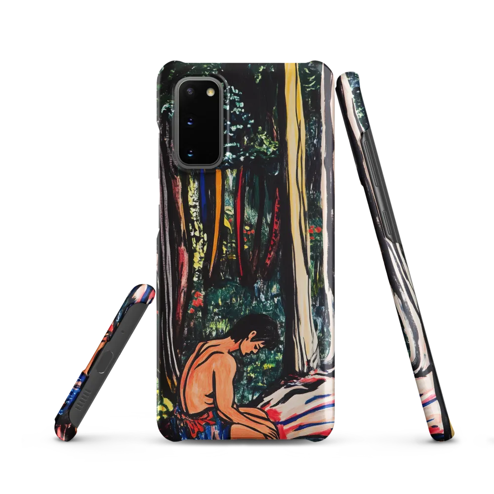 Contemplation in Nature | Phone Case |  S20 | Snap Case | Matte