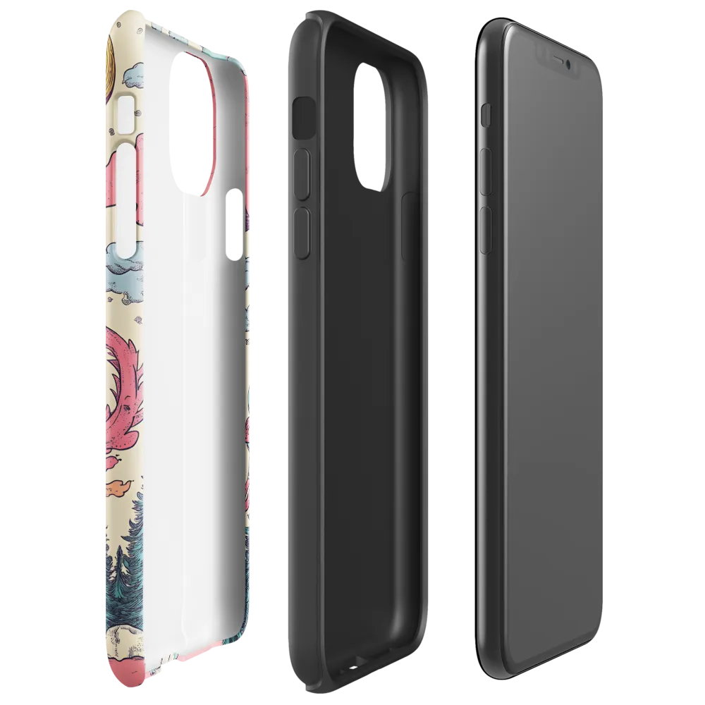 The Whimsical Beast | Phone Case |  11 Pro Max | Tough Case | Glossy