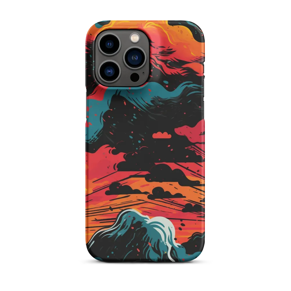 Ethereal Twilight: A Dramatic Landscape in Motion