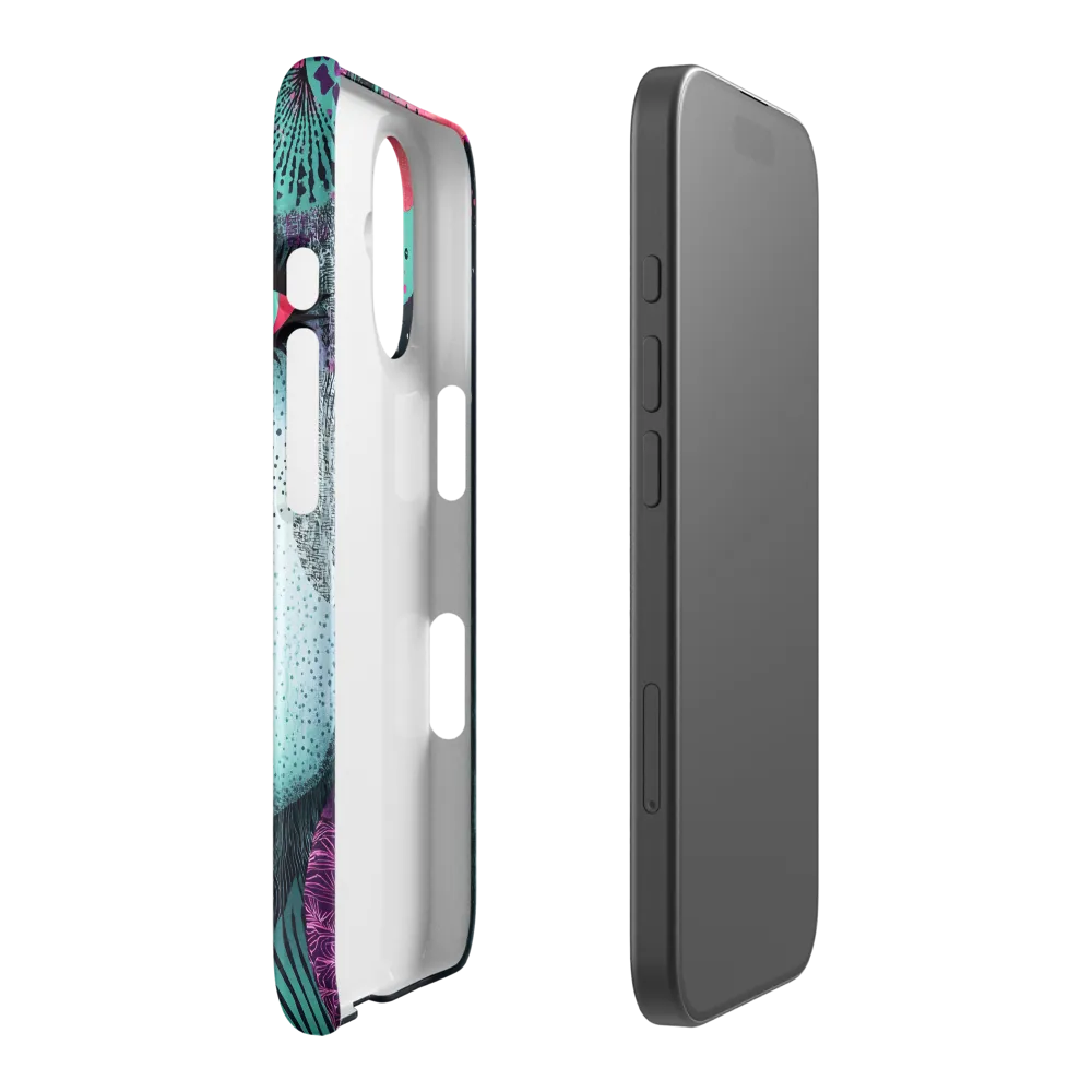 Mystical Beauty in Blue and Pink | Phone Case |  16 | Snap Case | Matte