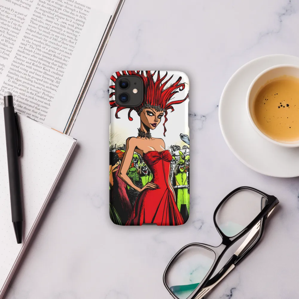 Fiery Elegance: A Fashion Statement