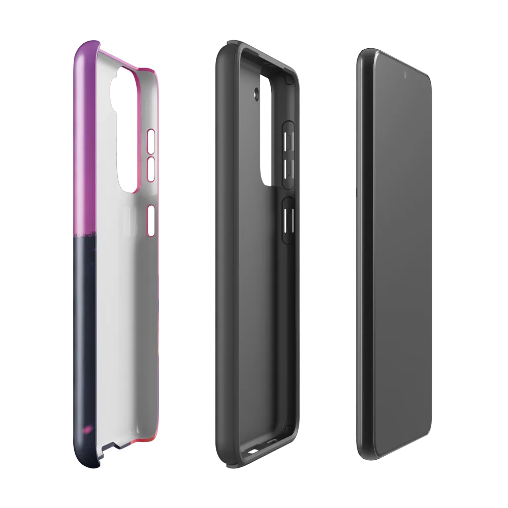 Solitude on the Edge | Phone Case |  S21 | Tough Case | Glossy