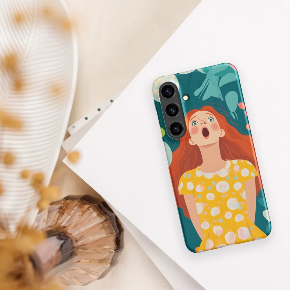 Joyful Expression | Phone Case |  S24 Plus | Snap Case | Matte